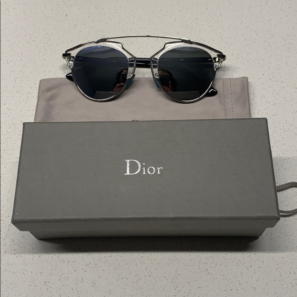 Dior So Real Mirrored Sunglasses